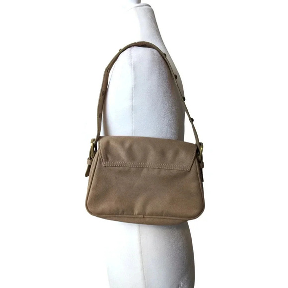 Y2K 2000s Tan Studded Mini Bag - Picture 6 of 12